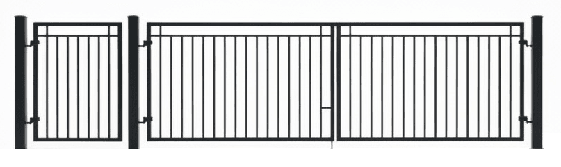 Villaporter og industriporter med portåpner og automatikk