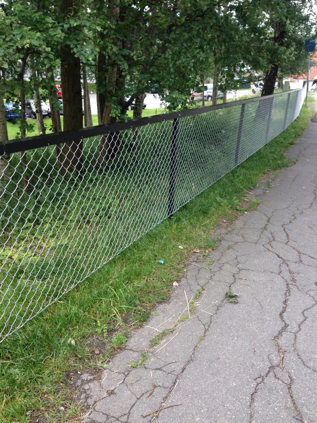 Flettverksgjerde prosjekt